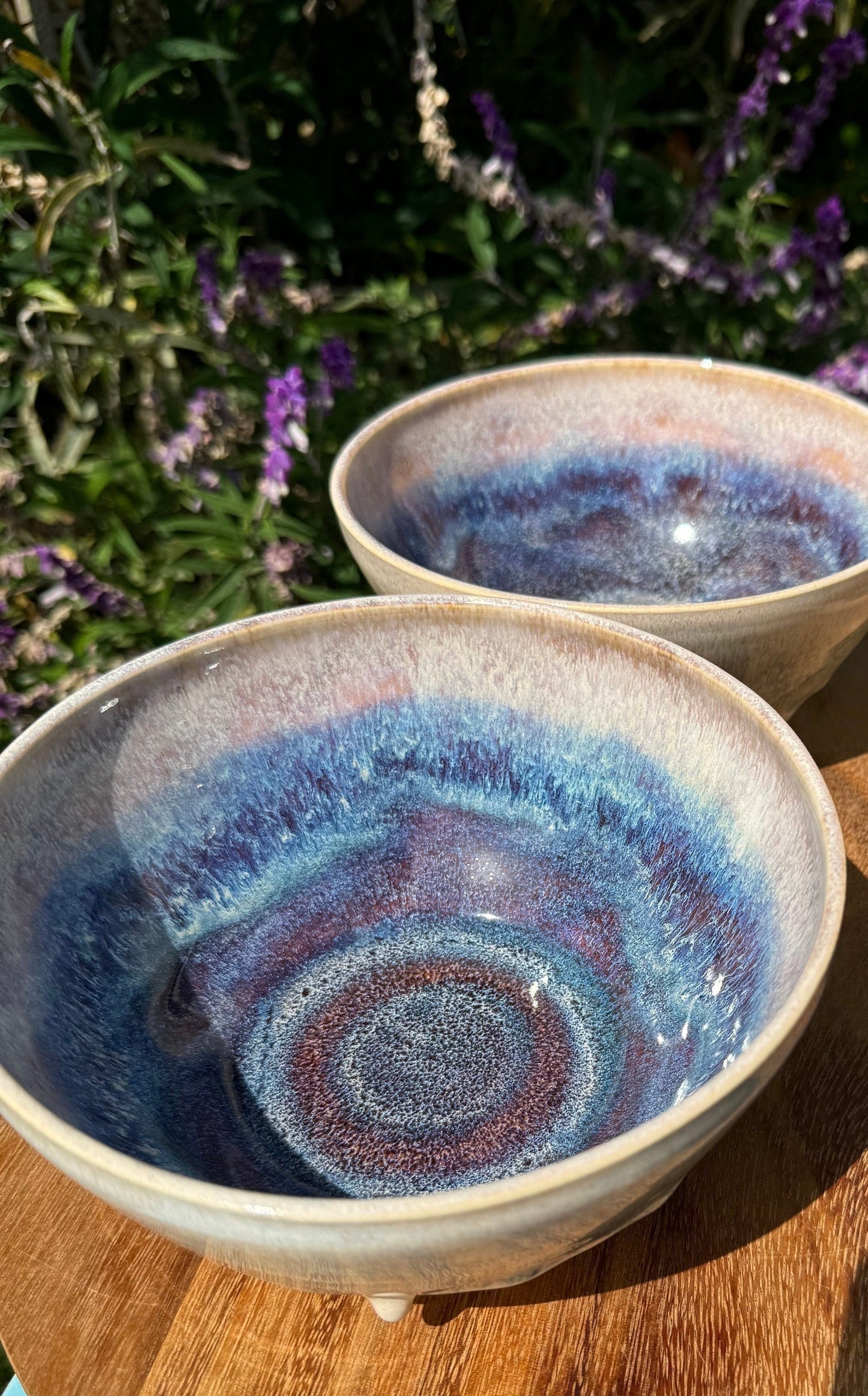 Everyday Handmade Large Ceramic Bowls, 7” wide size for Cereal, Ice Cream