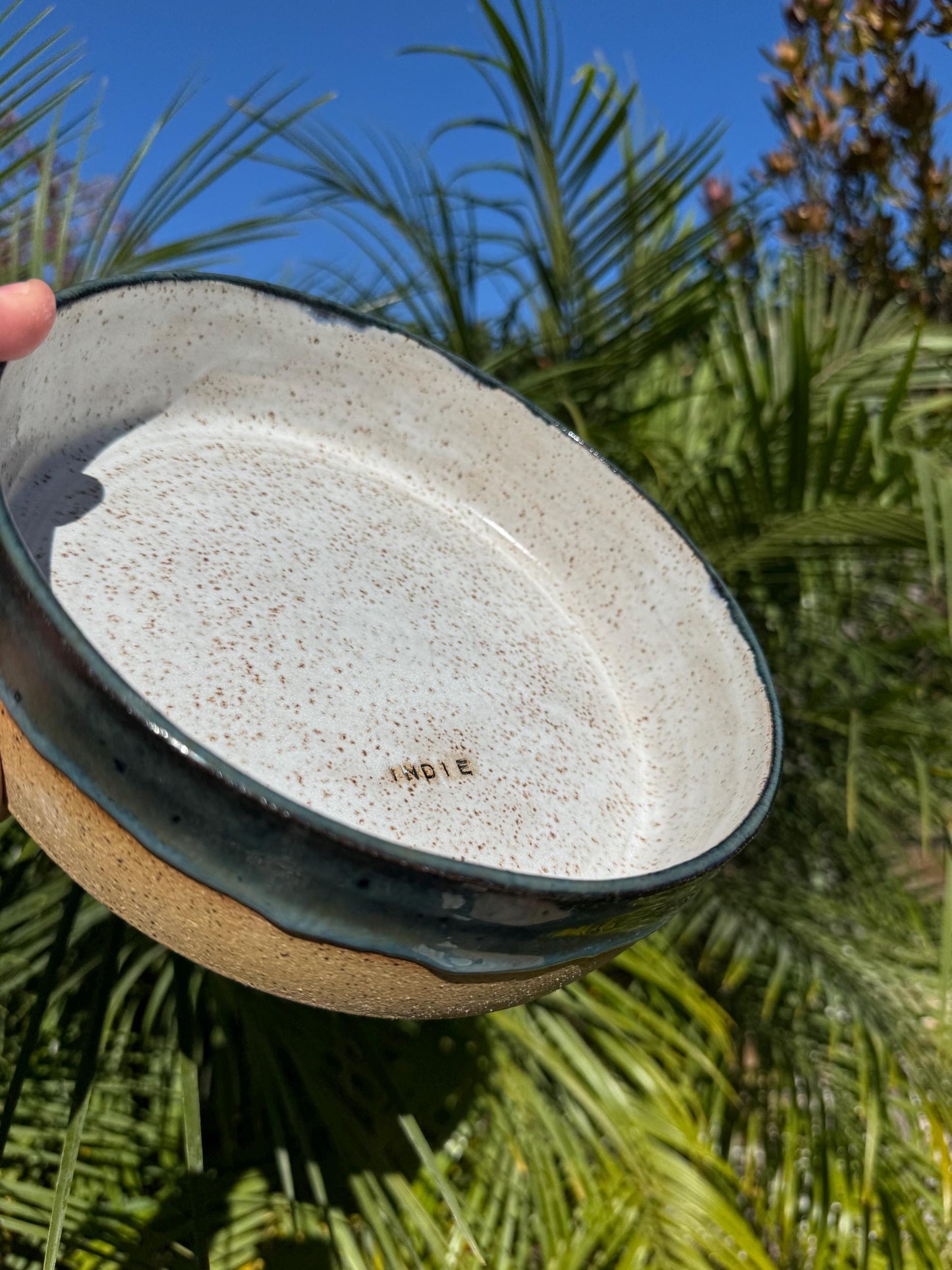 Handmade Slow Feeder Pet Food Bowls: Ceramic Wheel-Thrown Pottery Made in CA