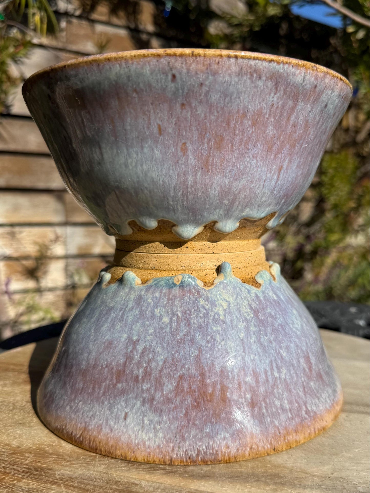 Everyday Handmade Large Ceramic Bowls, 7” wide size for Cereal, Ice Cream