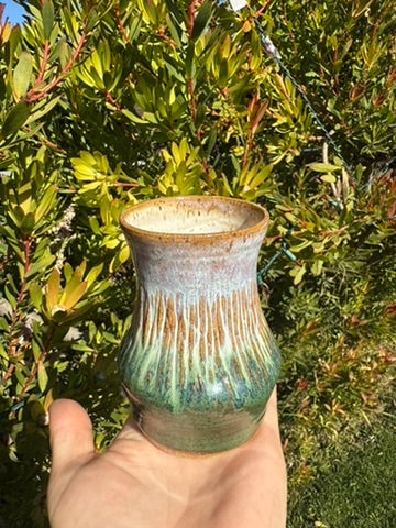 Small & Mini Bud Vases with Hand-painted Vibrant Glazes