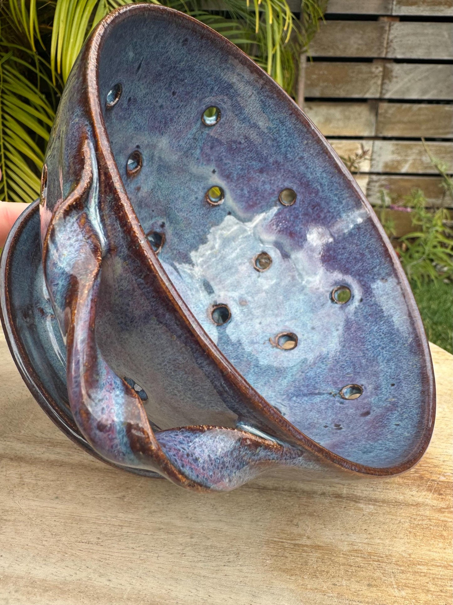 Harvest Bowls, with Twisted Handles, Large Wash & Store Colanders