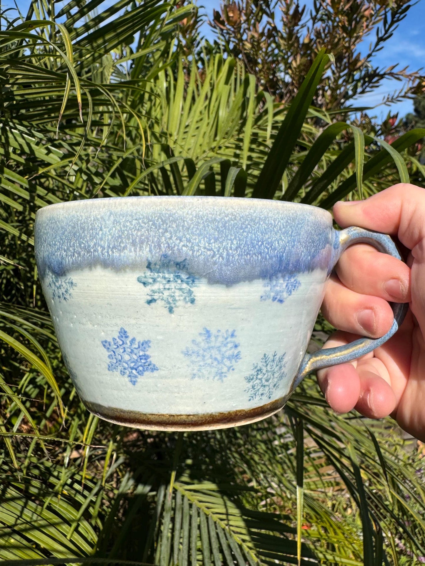 Holiday Mugs: Carved Spruce and Christmas Theme