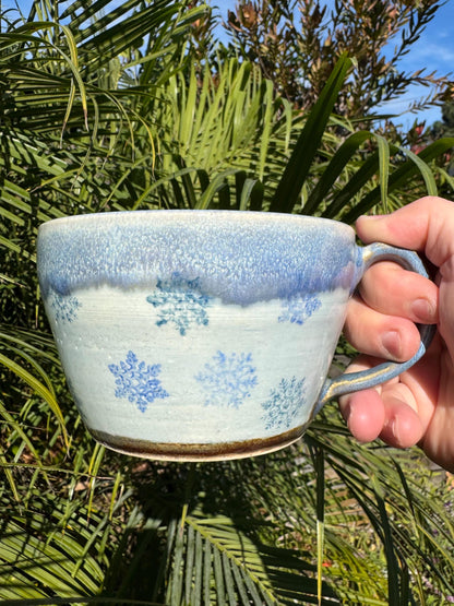 Holiday Mugs: Carved Spruce and Christmas Theme