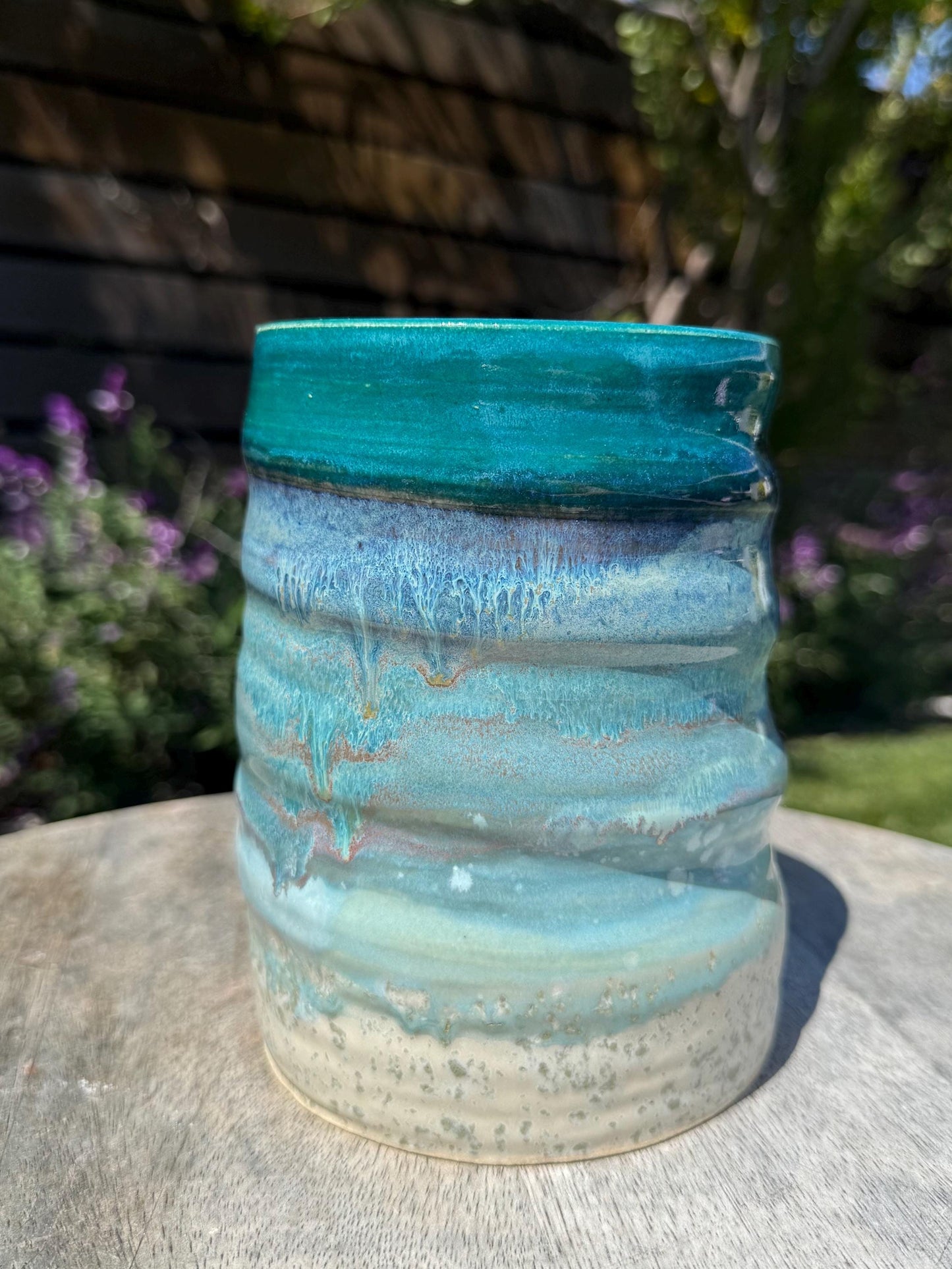 Utensil Holder for Kitchen Tools, Spatulas & Spoons, Countertop Art or Vase