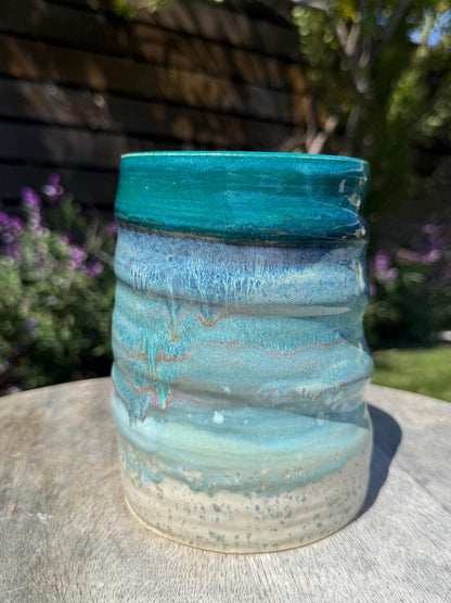 Utensil Holder for Kitchen Tools, Spatulas & Spoons, Countertop Art or Vase