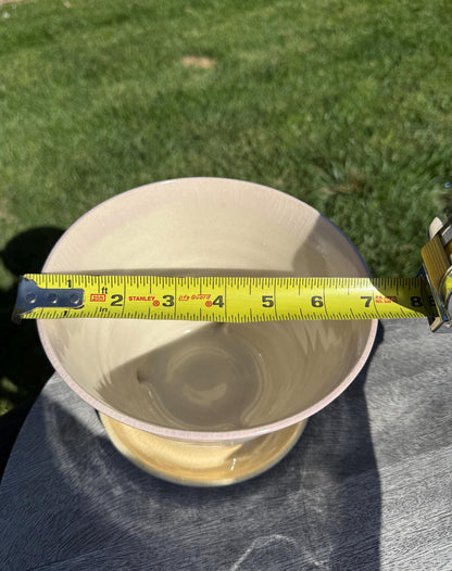 Planter Pots with Built-in Saucers & Drainage Holes, Hand-Painted Ocean-inspired Home Decor