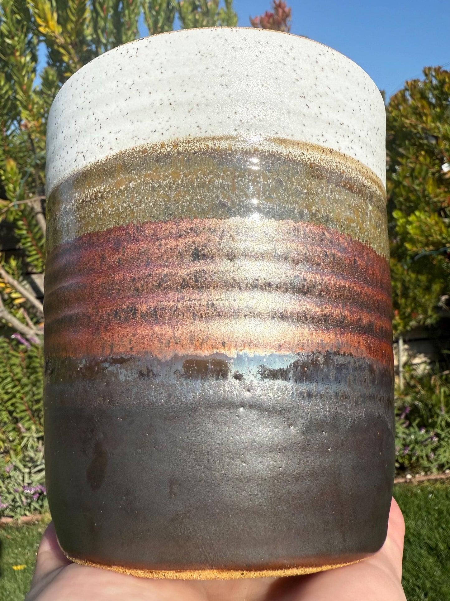 Utensil Holder for Kitchen Tools, Spatulas & Spoons, Countertop Art or Vase