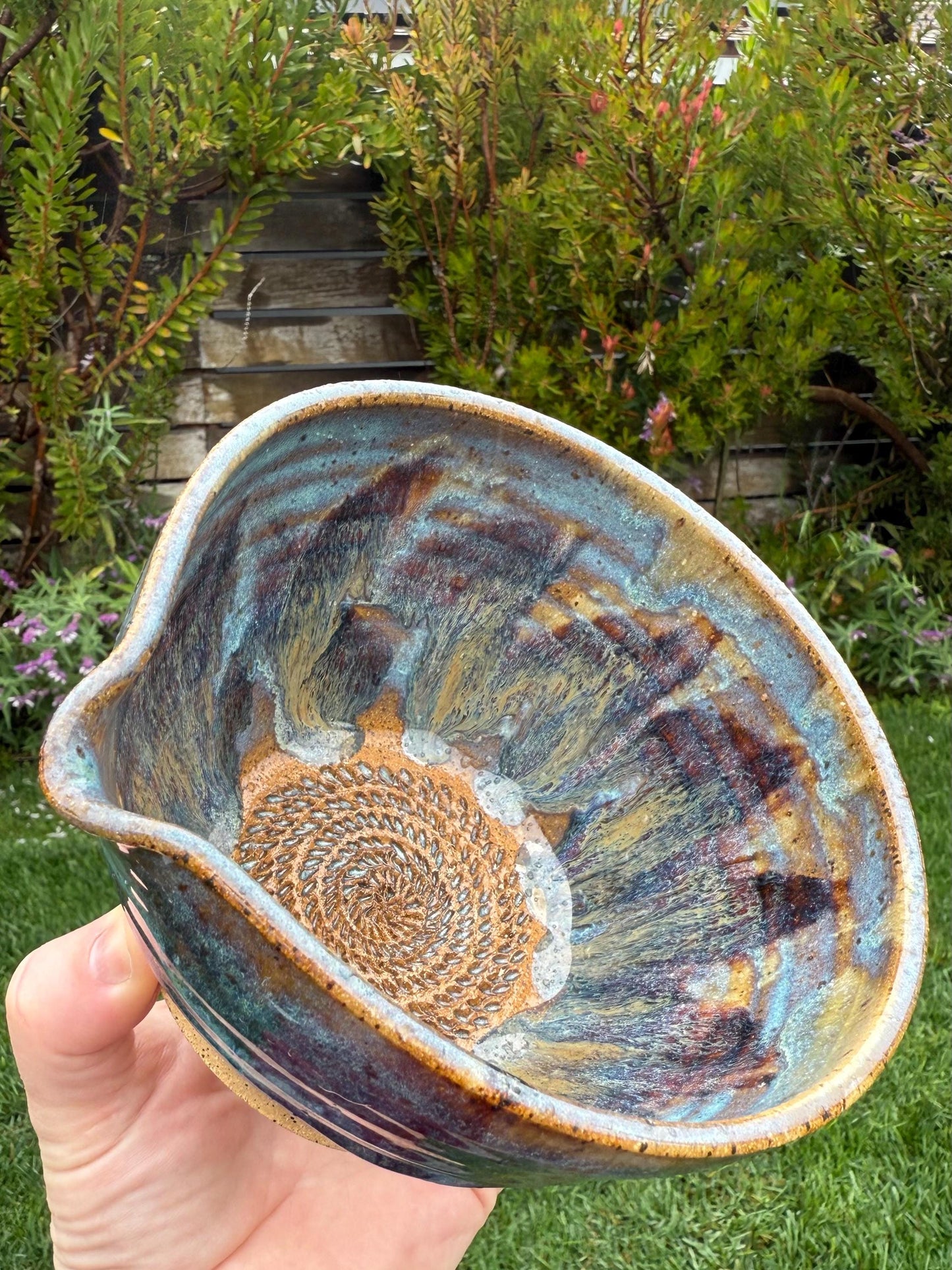 Grater Bowl Set, Dip Dish with Spout