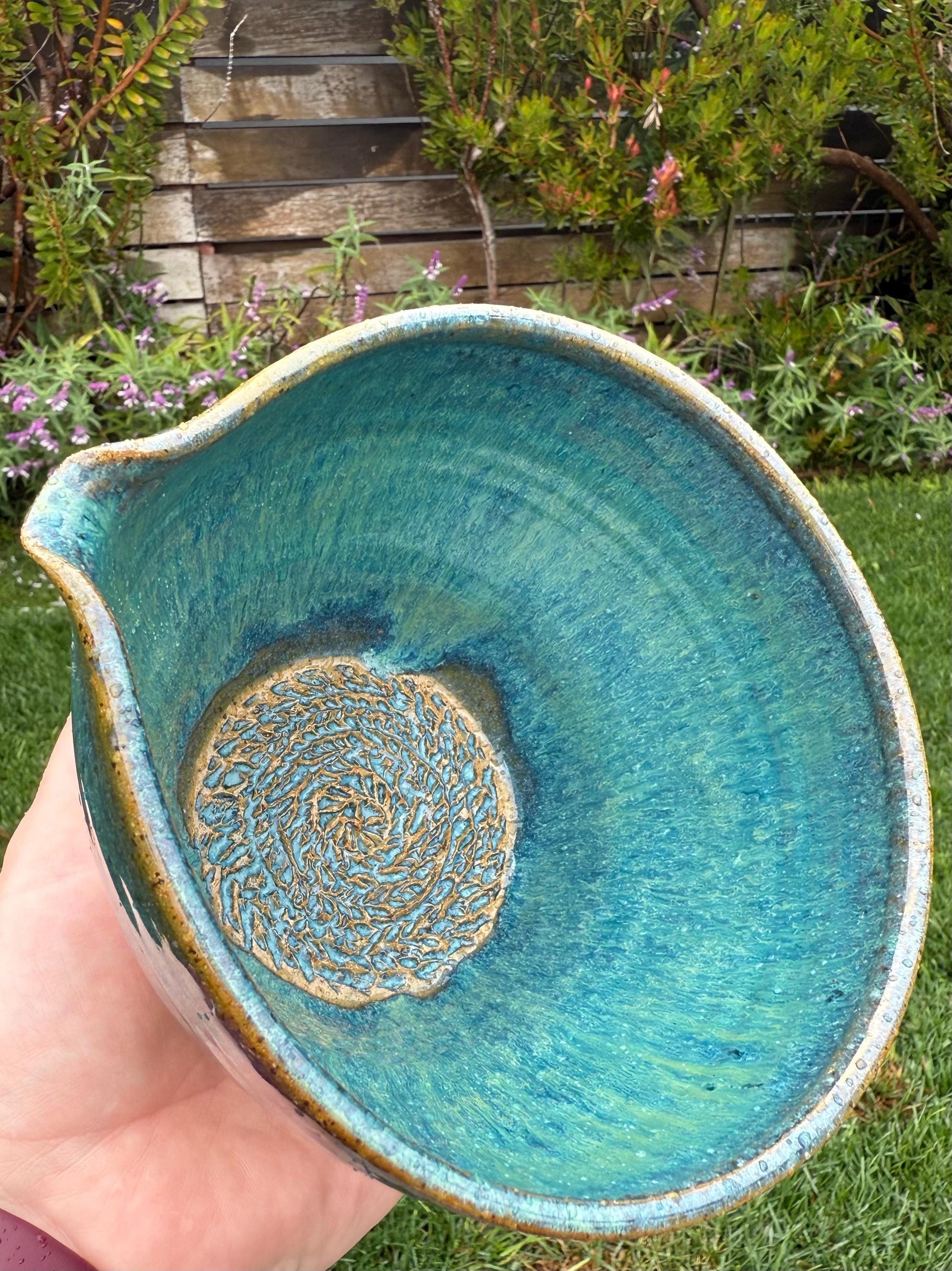 Grate & Pour Bowls with Dripless Spout, Matcha, Dips or Marinades