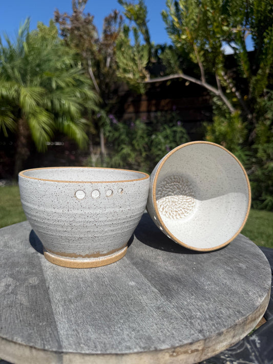 Grate and Mix Bowl, Herb Stripper