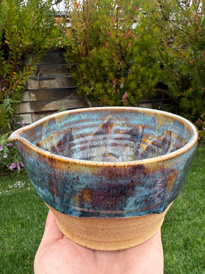 Grate & Pour Bowls with Dripless Spout, Matcha, Dips or Marinades