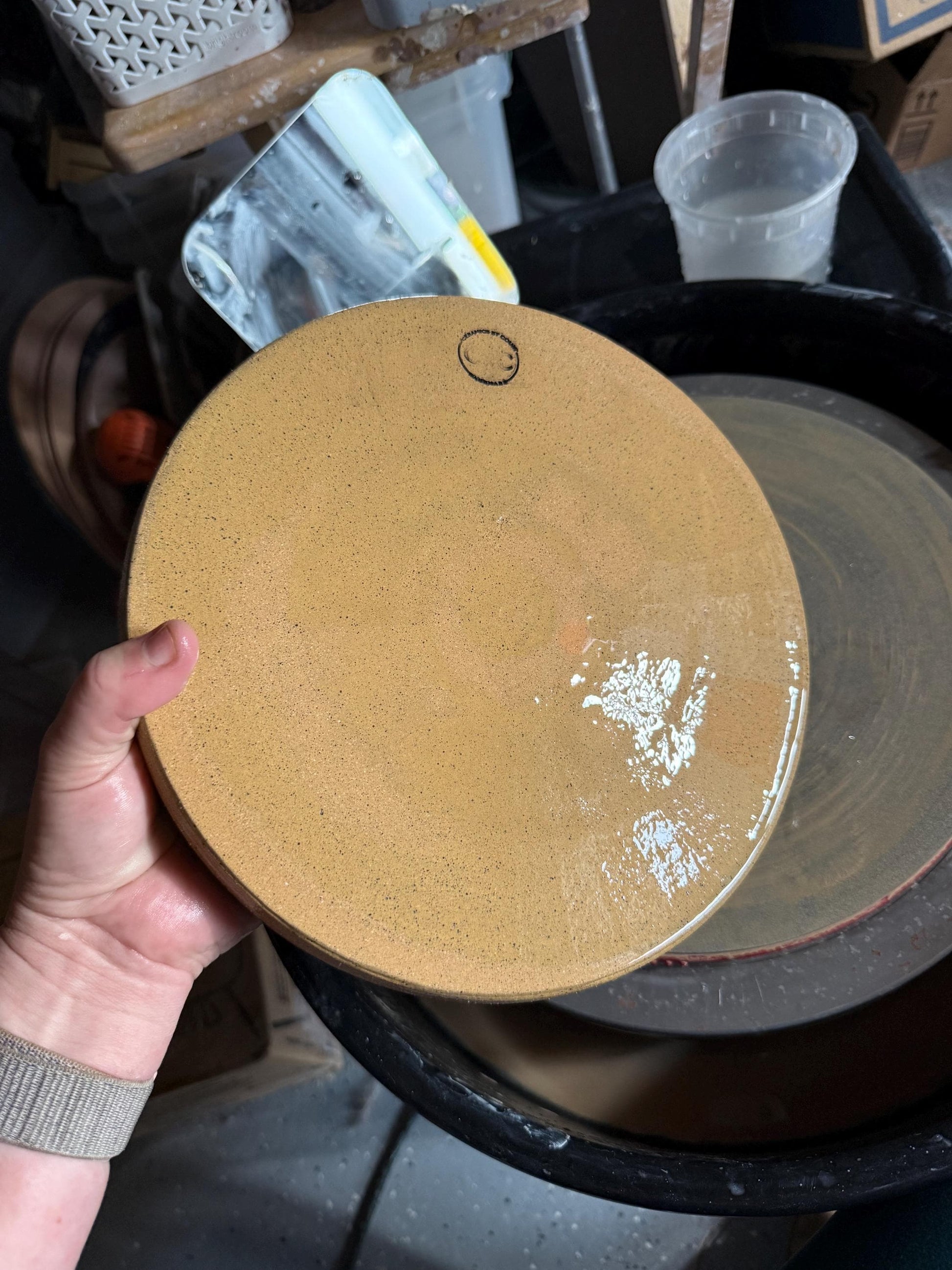 Handmade Slow Feeder Pet Food Bowls: Ceramic Wheel-Thrown Pottery Made in CA