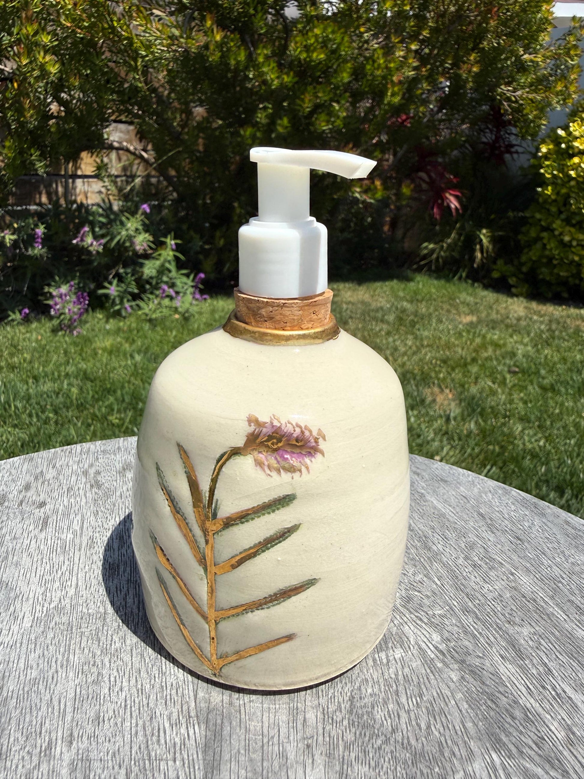 Pressed Liquid Soap or Lotion Dispensers
