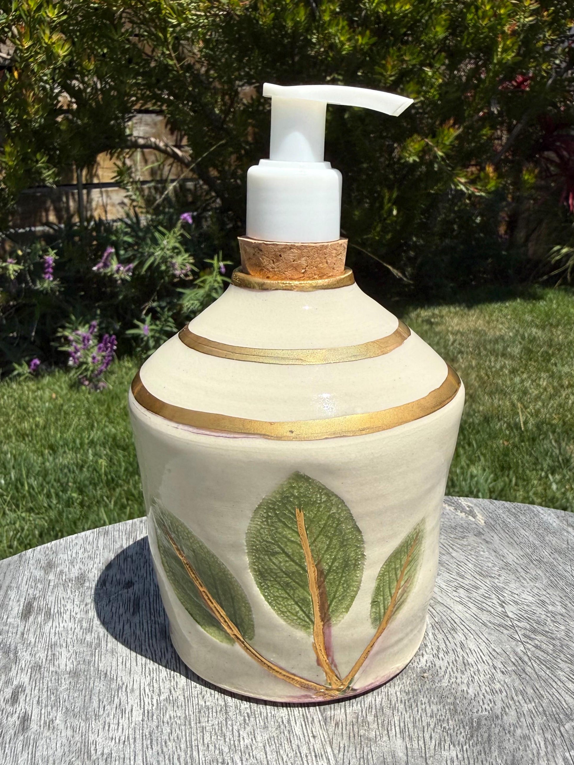 Pressed Liquid Soap or Lotion Dispensers