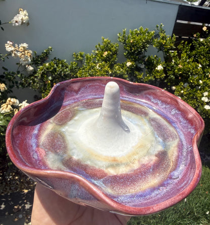 Ring Jewelry Trinket Dish, Unique Art for the Countertop