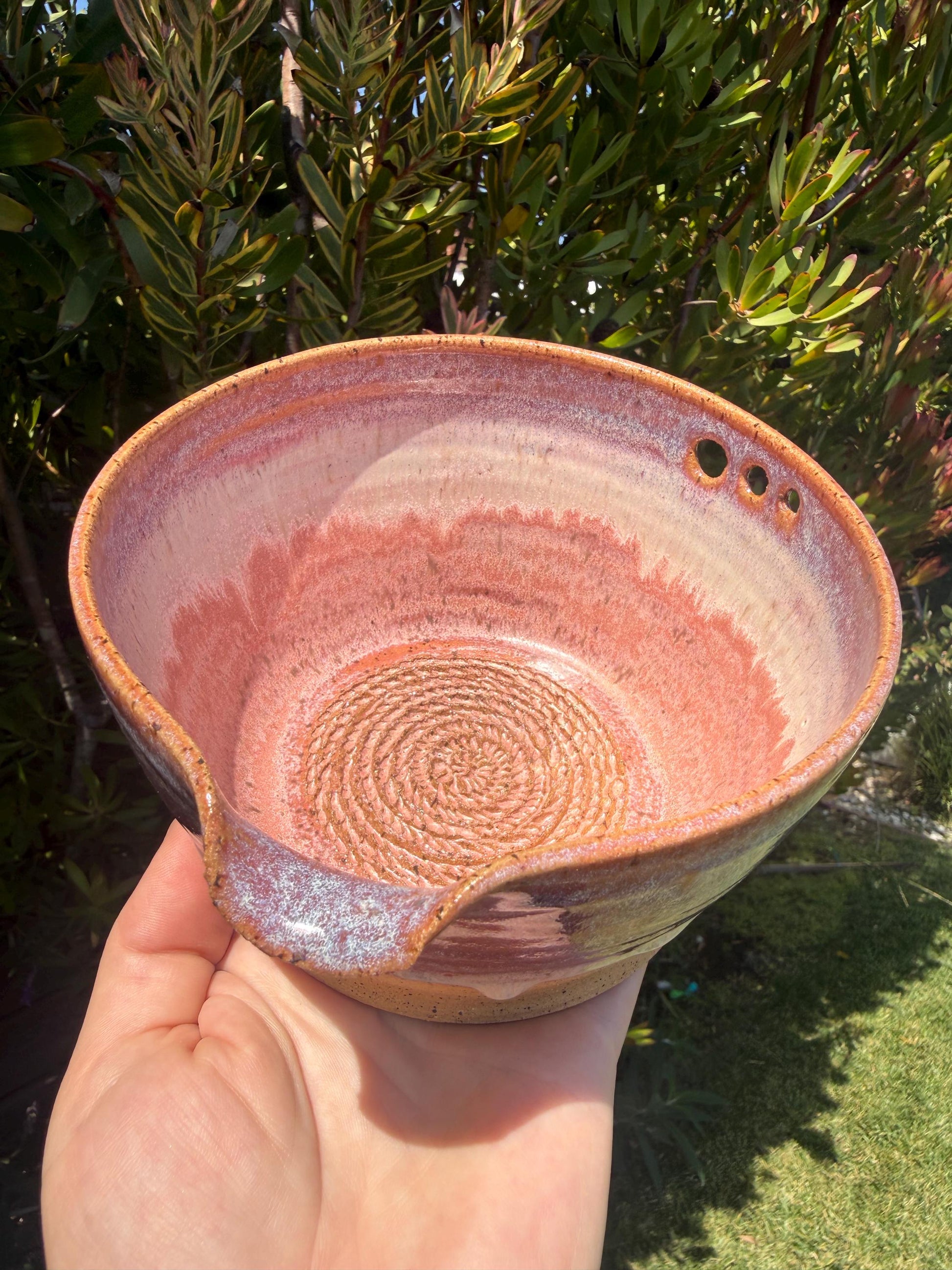 Grate & Pour Bowls with Dripless Spout and Herb Stripper