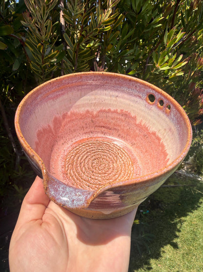 Grate & Pour Bowls with Dripless Spout and Herb Stripper