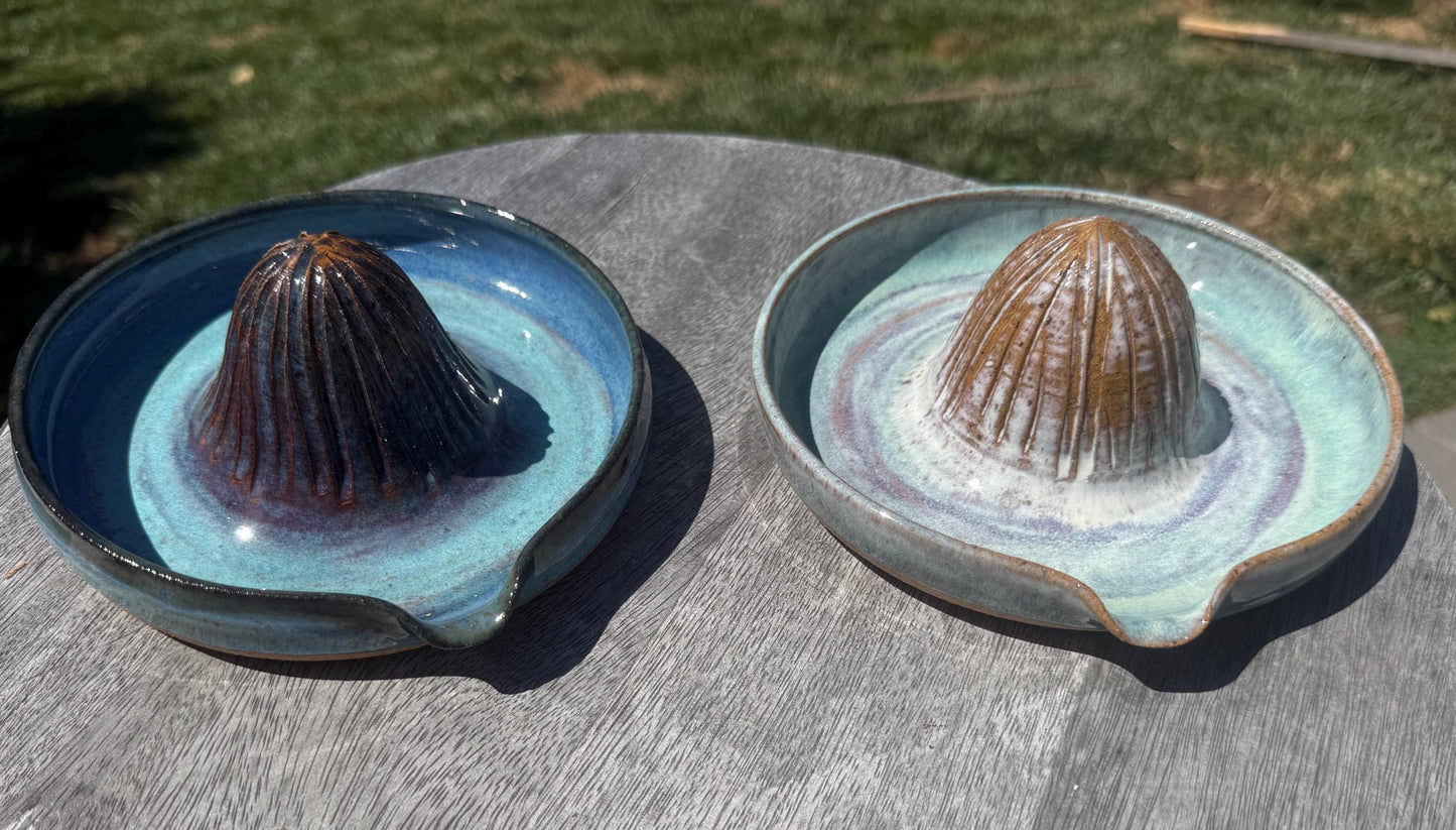 Handmade Countertop Citrus Juicer with Spout, for a Splash of Citrus or Mimosas
