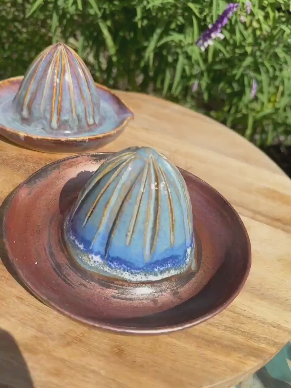 Handmade Countertop Citrus Juicer with Spout, for a Splash of Citrus or Mimosas